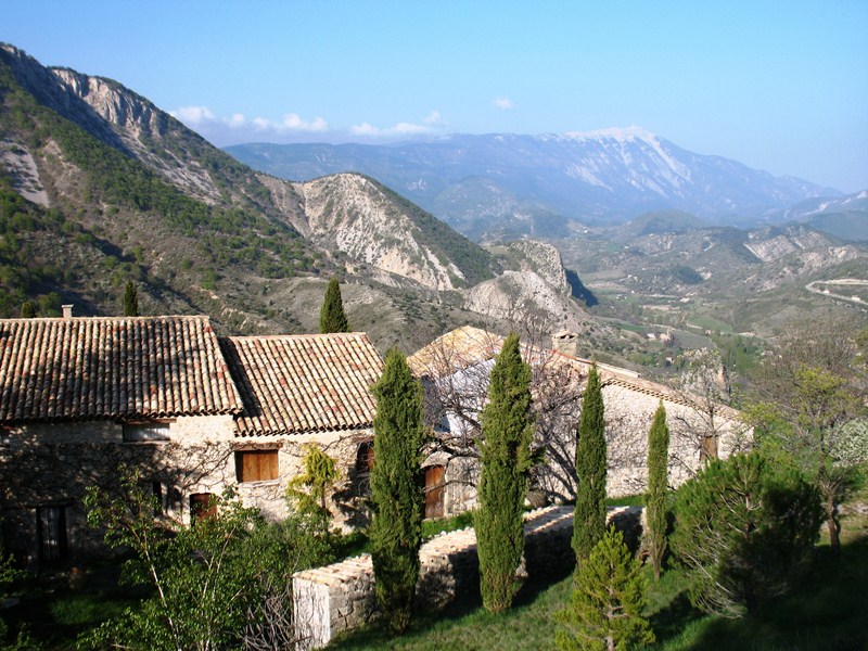 mont ventoux barret de lioure baronnies marche sud France