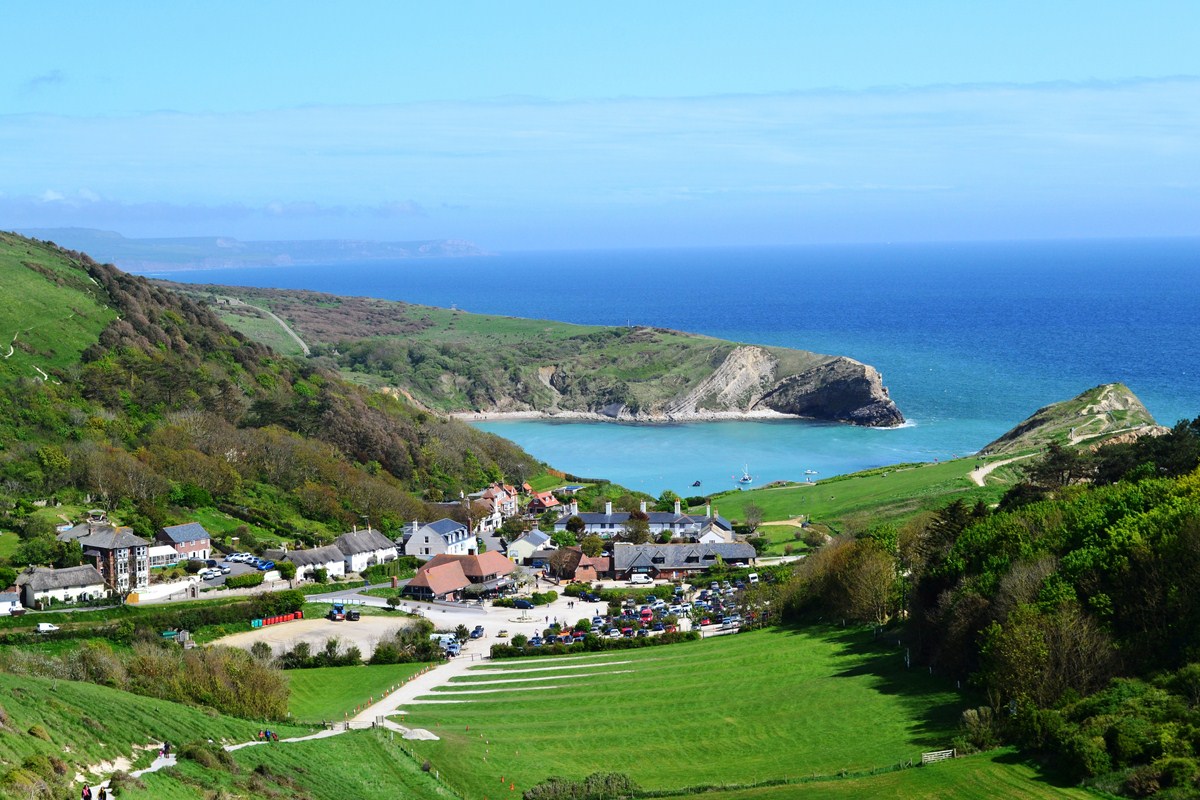 Lulworth Cove marche grande Bretagne cote jurassique