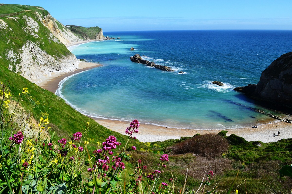 man o war baie dorset angleterre