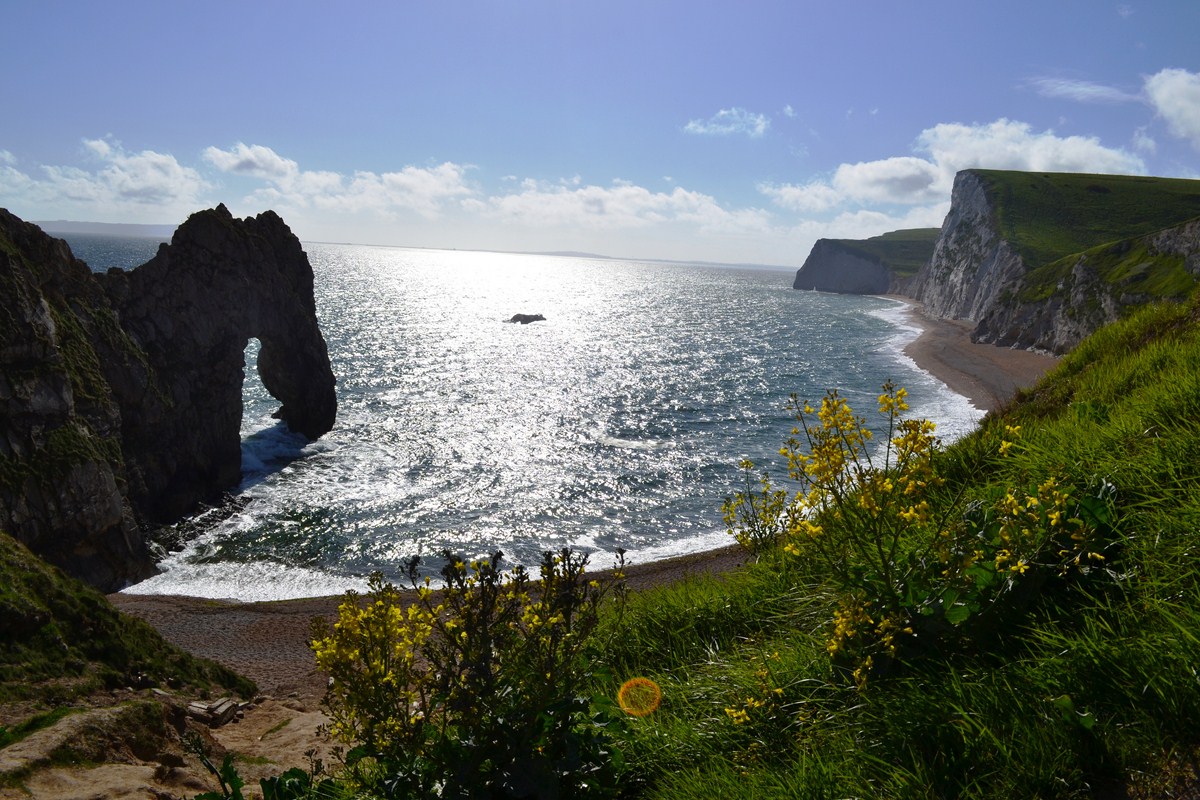 Lulworth Cove marche grande Bretagne cote jurassique