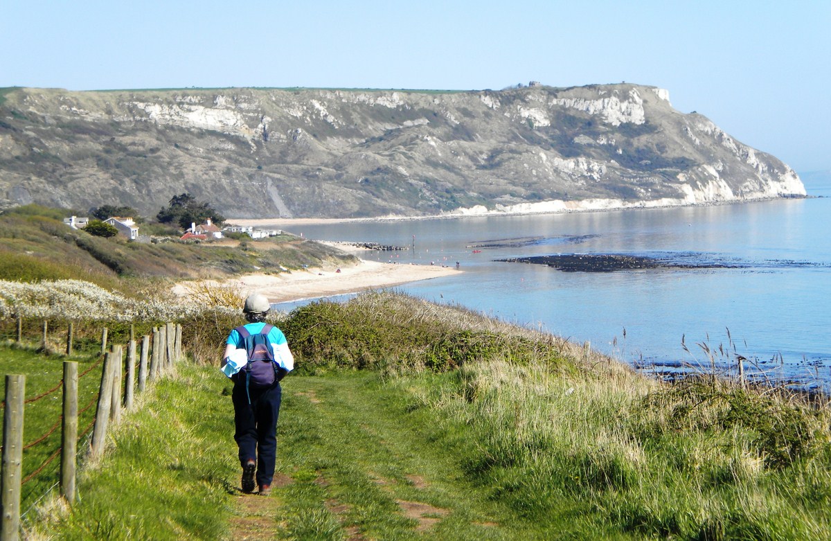 Lulworth Cove marche grande Bretagne cote jurassique