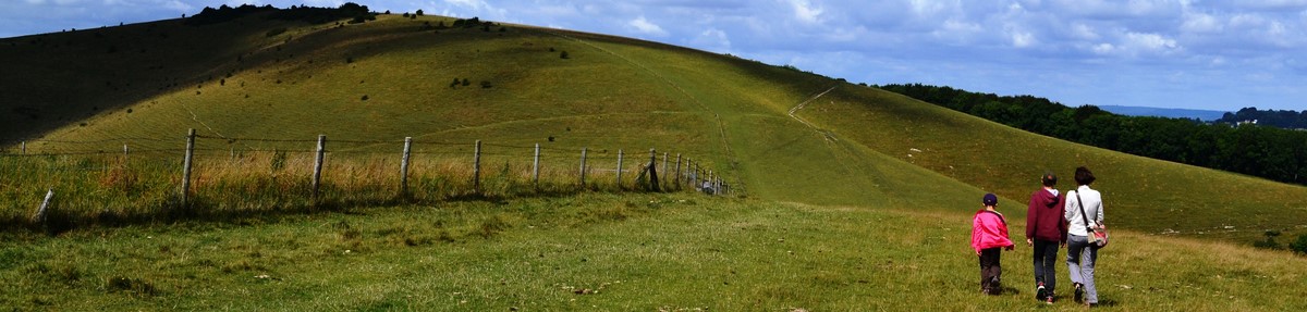 colline wiltshire dorset angleterre vacances randonnée